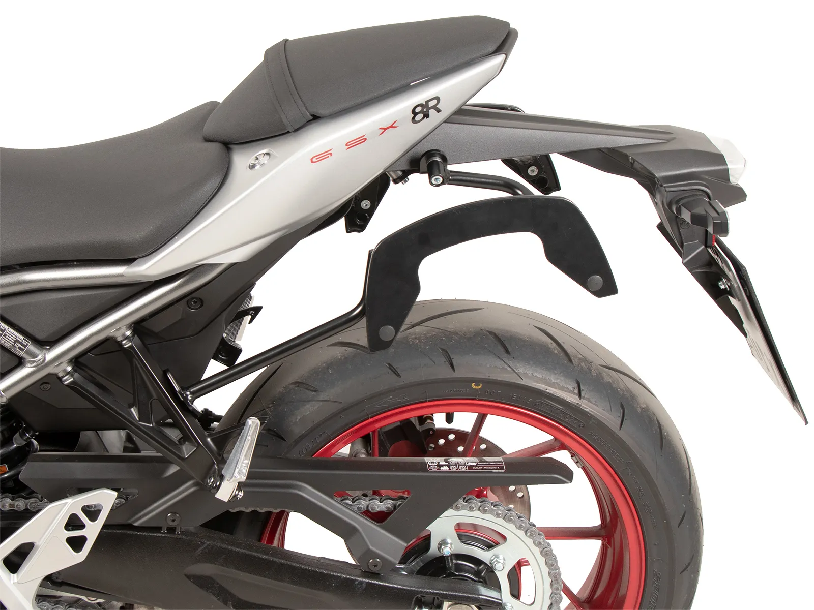 C-Bow side carrier black for Suzuki GSX-8R (2024-)