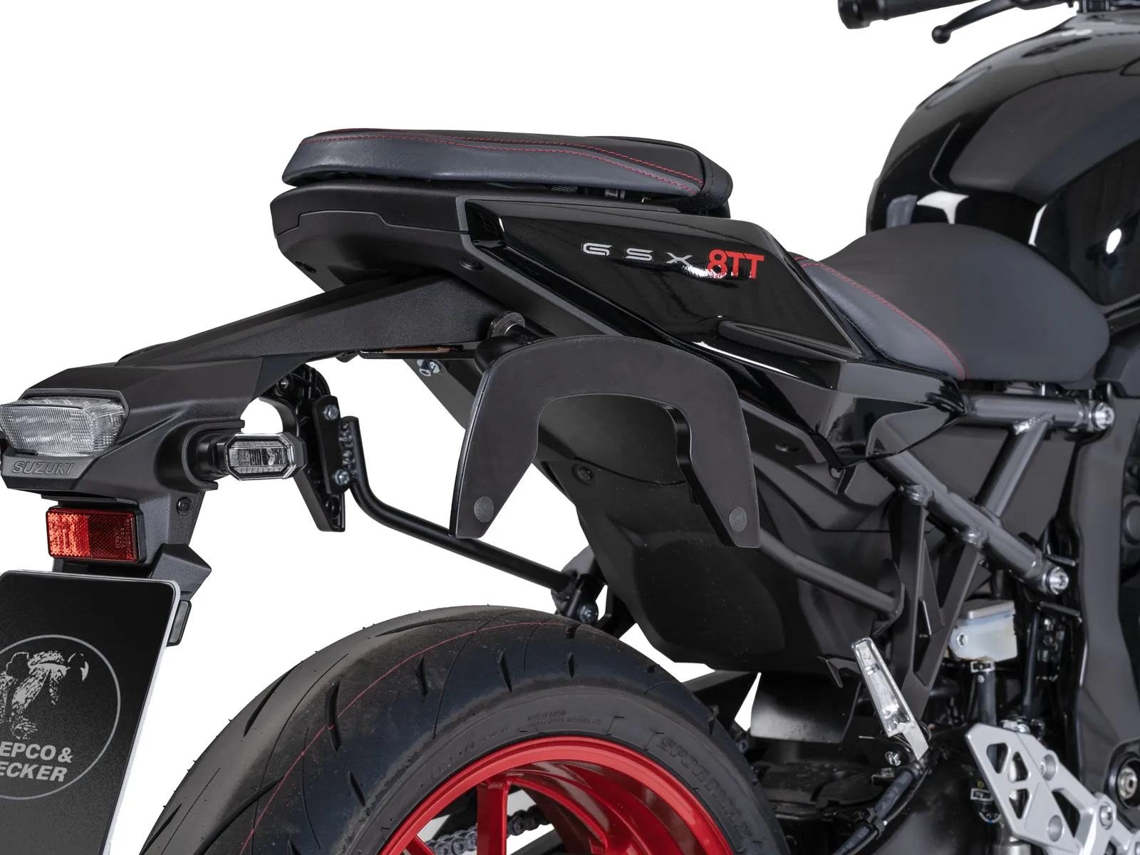 C-Bow side carrier black for Suzuki GSX-8TT (2025-)