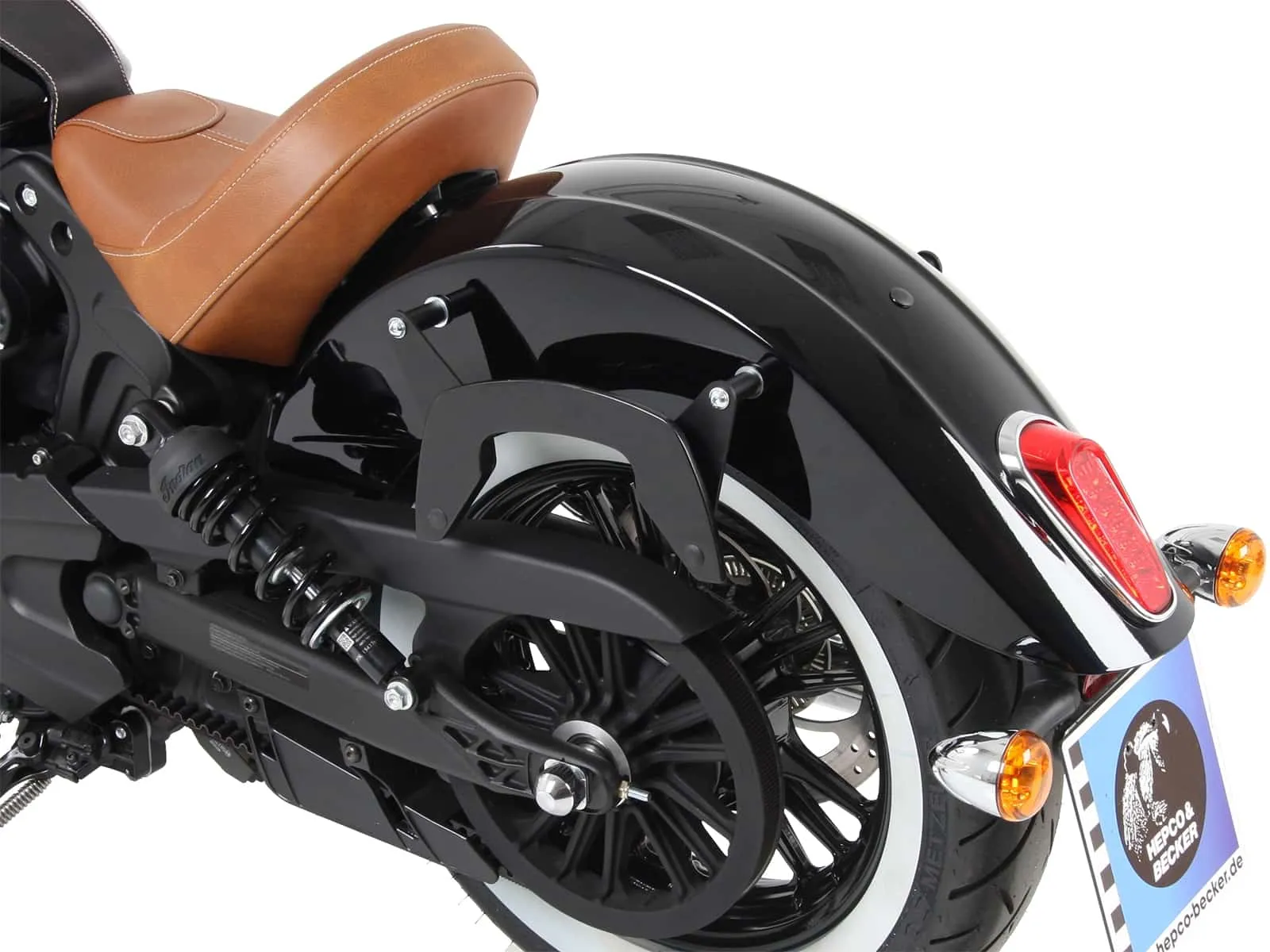 C-Bow side carrier black for Indian Scout/Sixty (2015-2024)