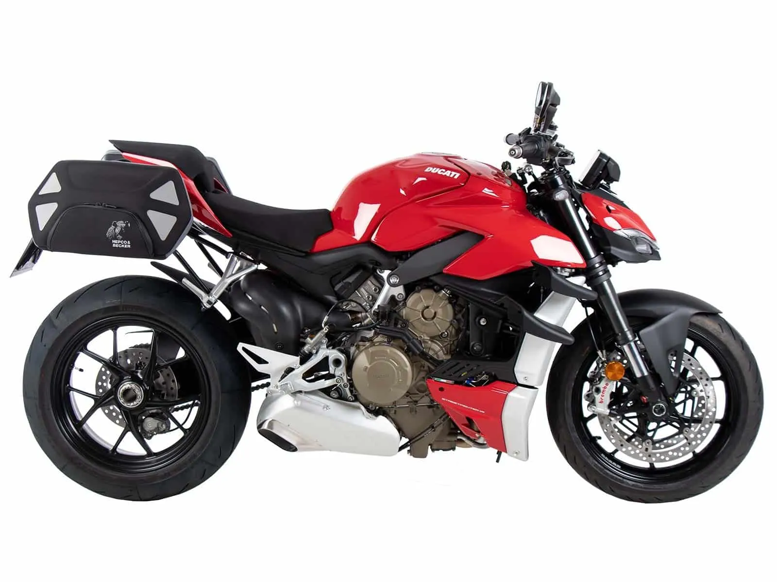 C-Bow side carrier black for Ducati Panigale V4/S/R (2018-2024)