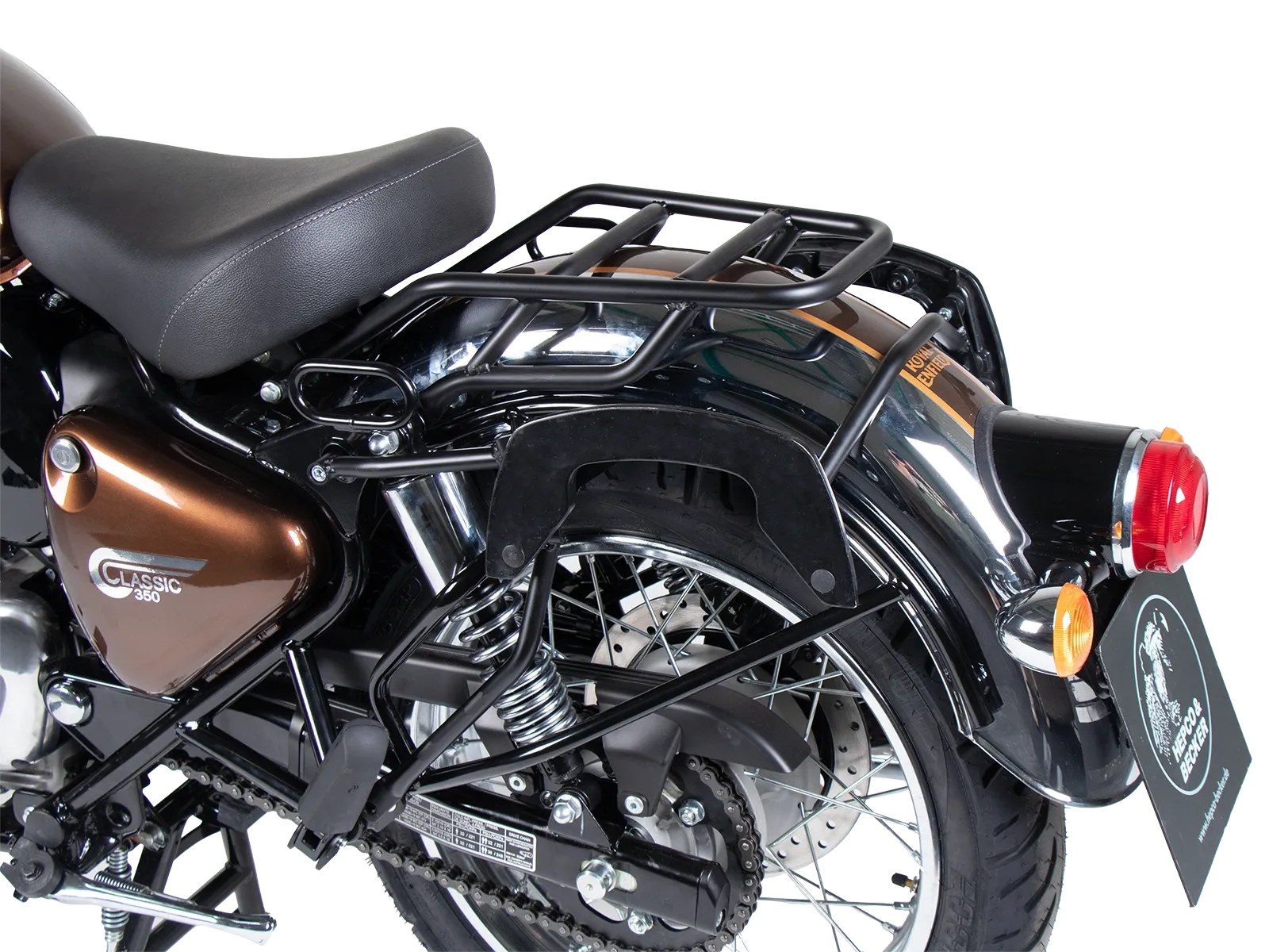 C-Bow side carrier chrome for Royal Enfield Classic 350 (2022-)