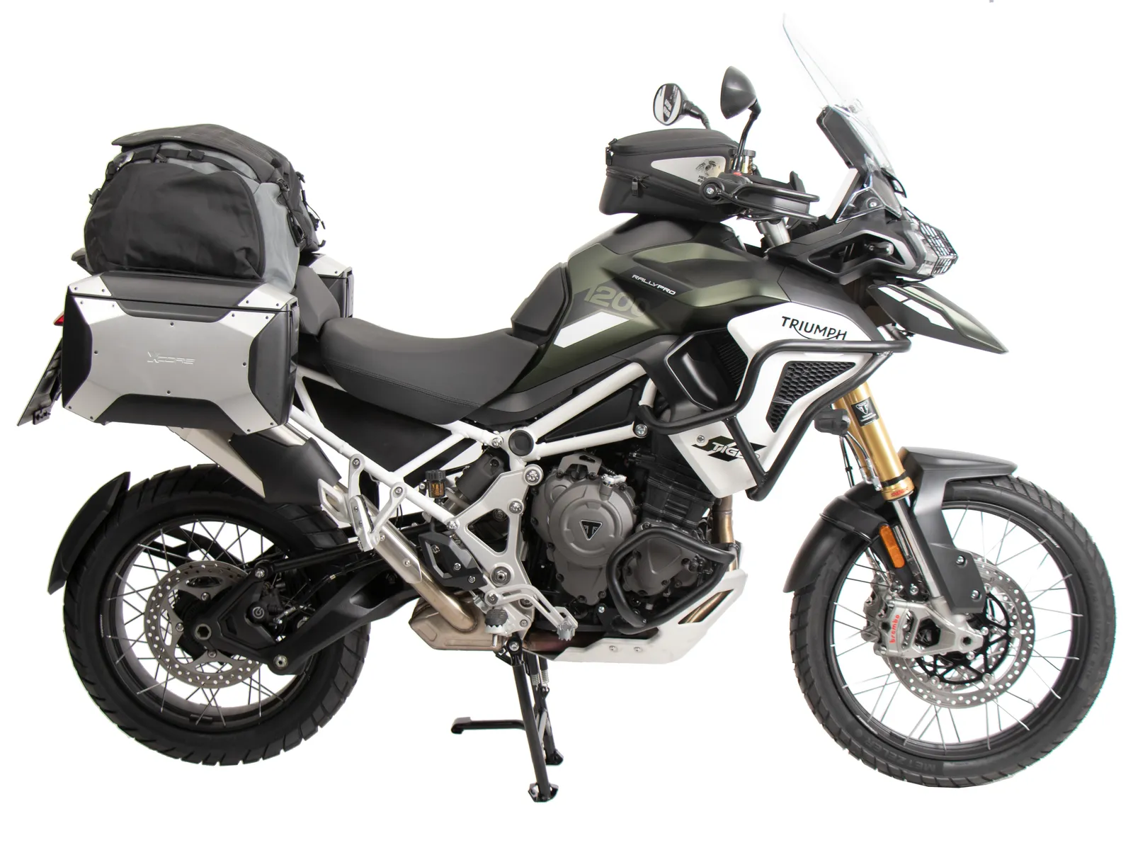 C-Bow side carrier anthracite for Triumph Tiger 1200 Rally Pro / GT Pro / GT (2022-)