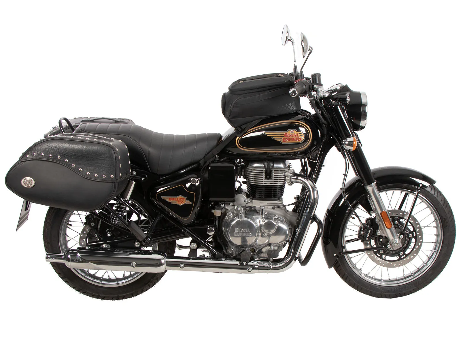 C-Bow side carrier chrome for Royal Enfield Bullet 350 (2024-)