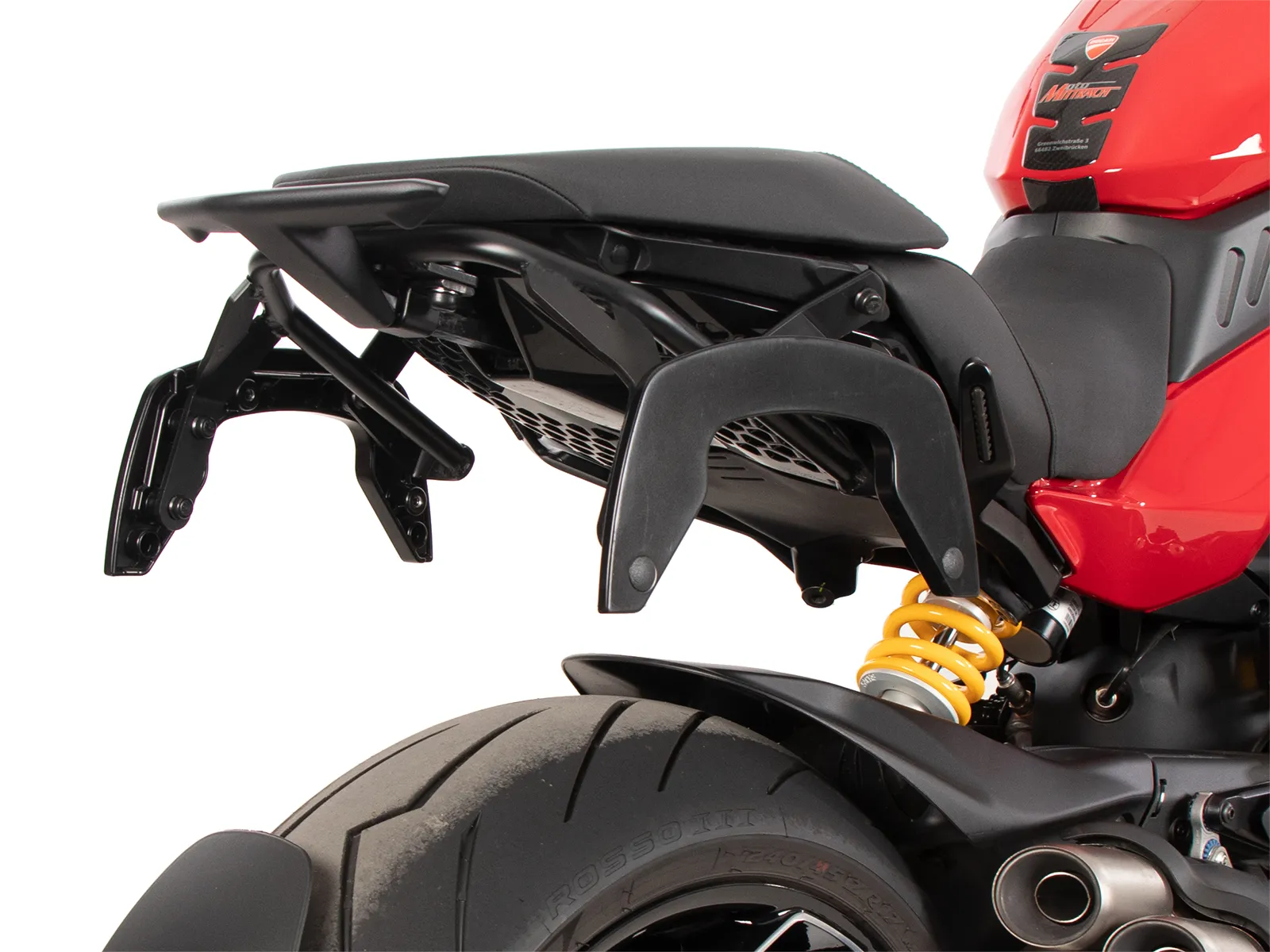 C-Bow side carrier black for Ducati Diavel V4 (2023-)