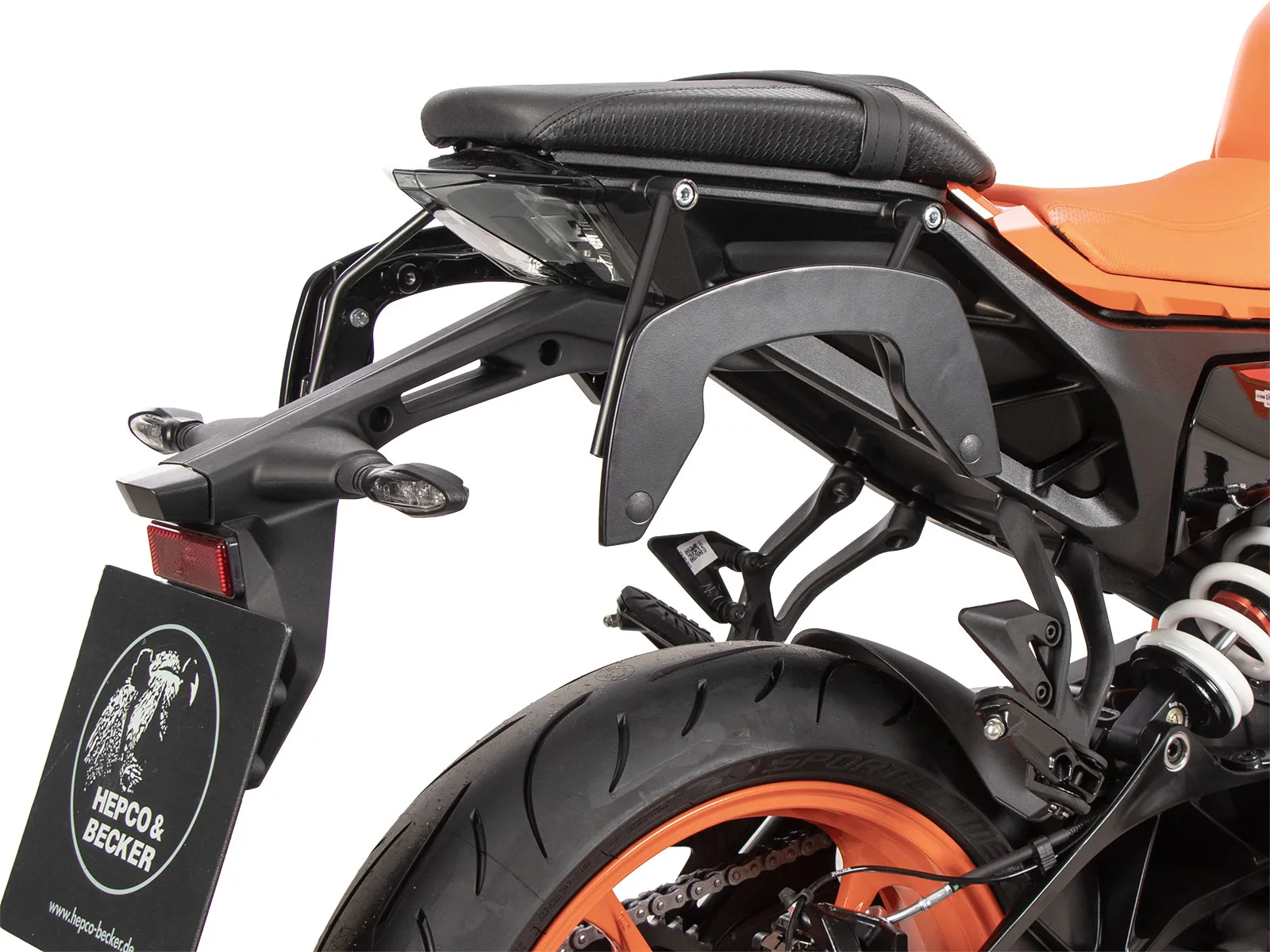 C-Bow side carrier black for KTM 390 Duke (2024-)