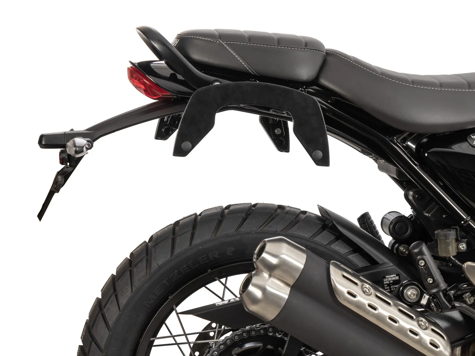 C-Bow side carrier black for Triumph Scrambler 400 XC (2025-)