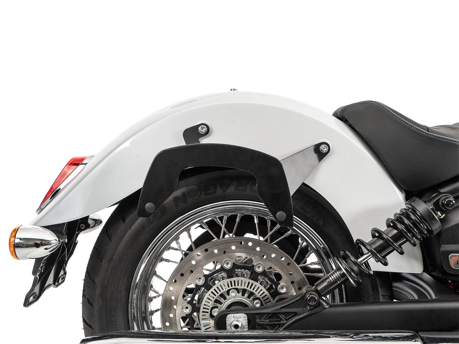 C-Bow side carrier black for Indian Scout Classic (2025-)