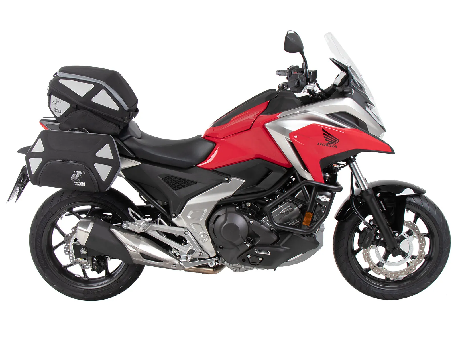 C-Bow side carrier black for Honda NC 750 X / DCT (2021-)