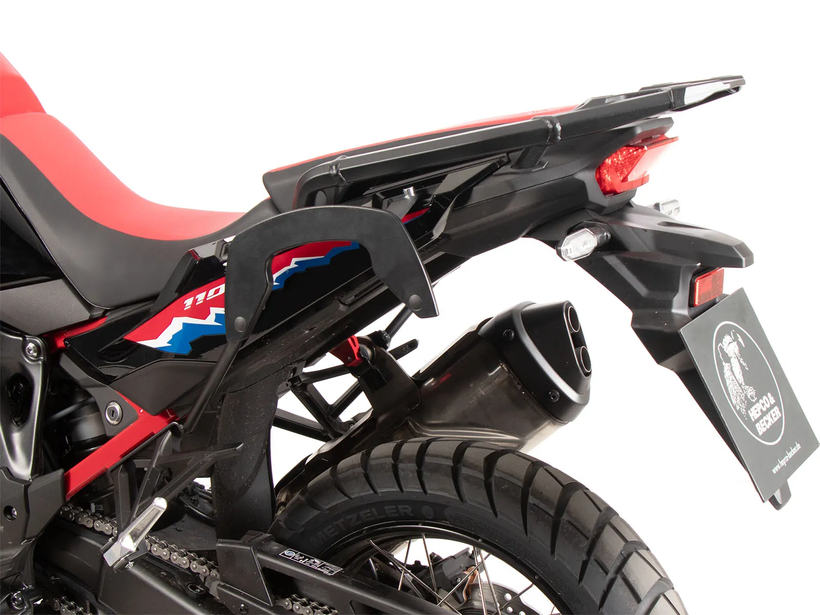 C-Bow side carrier black for Honda CRF 1100 L Africa Twin Adventure Sports (2024-)