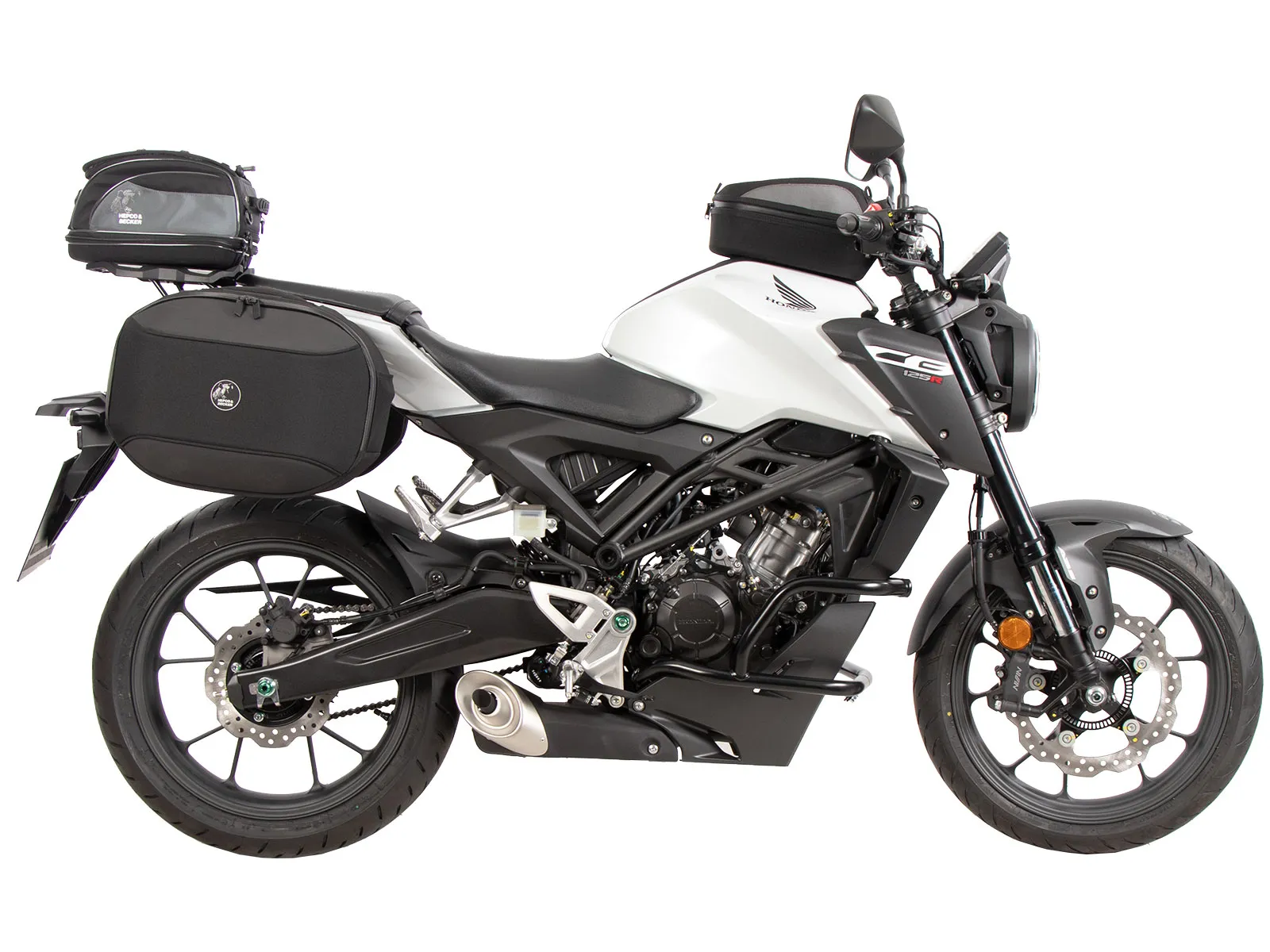 C-Bow side carrier black for Honda CB 125 R (2025-)