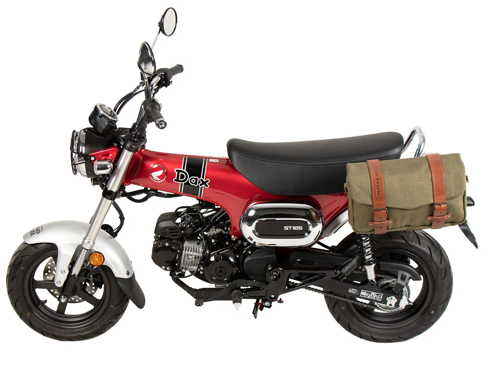 C-Bow side carrier one-sided left black for Honda Dax ST 125 (2023-)
