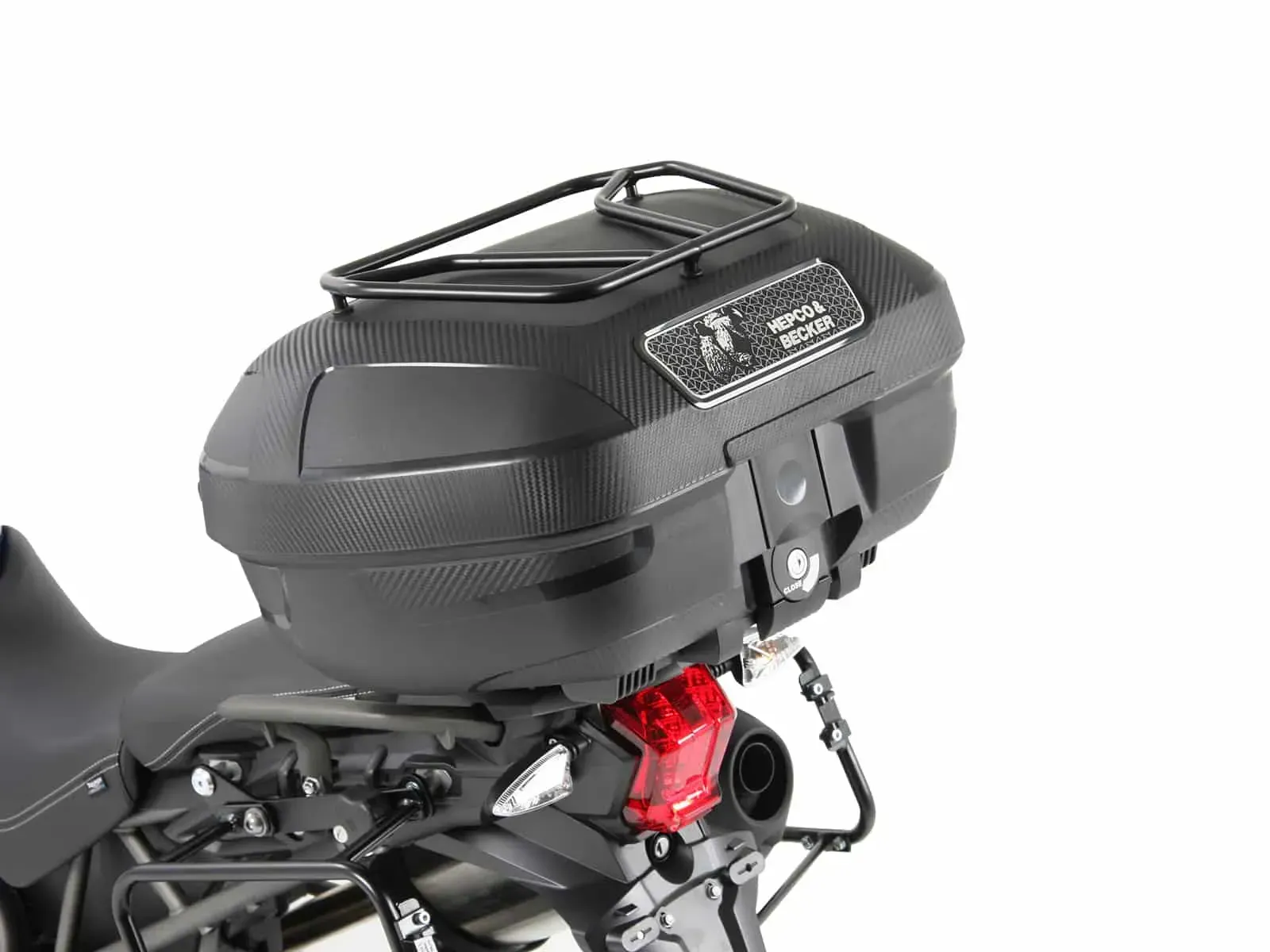 Alurack top case carrier black for Triumph Tiger 800 XR/XRX/XRT (2015-)