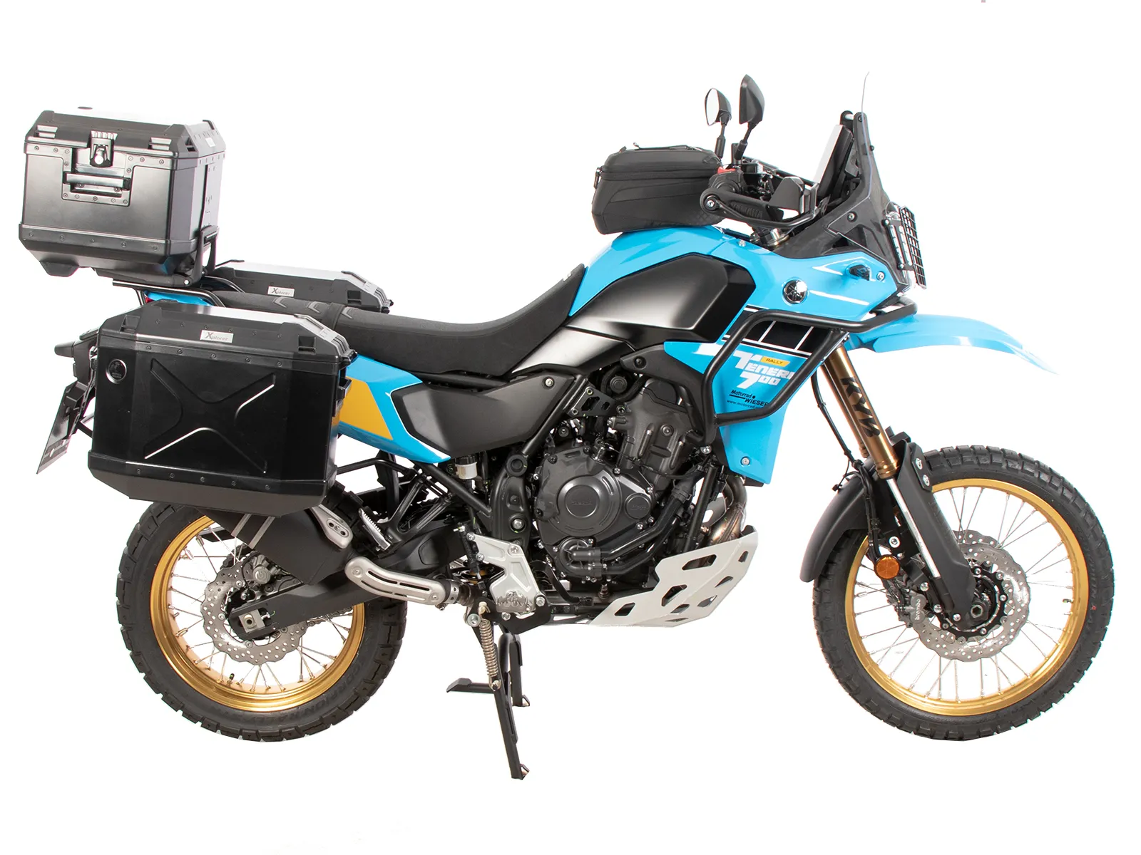 Alurack top case carrier for Yamaha T√©n√©r√© 700 Rally (2025-), black