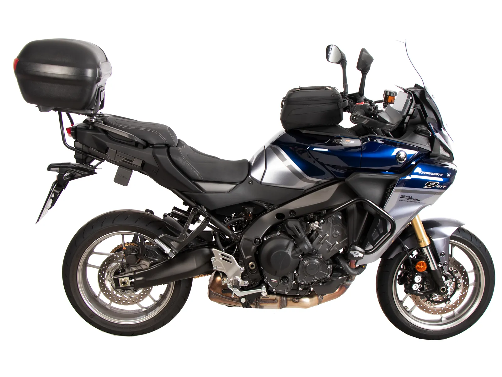 Alurack top case carrier black for Yamaha Tracer 9 GT / GT+ / Y-AMT (2025-)