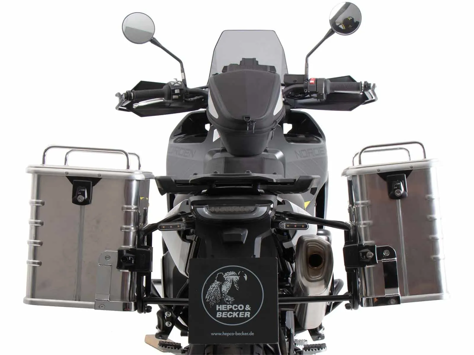 Side case carrier fixed black for Husqvarna Norden 901 / Expedition (2022-)