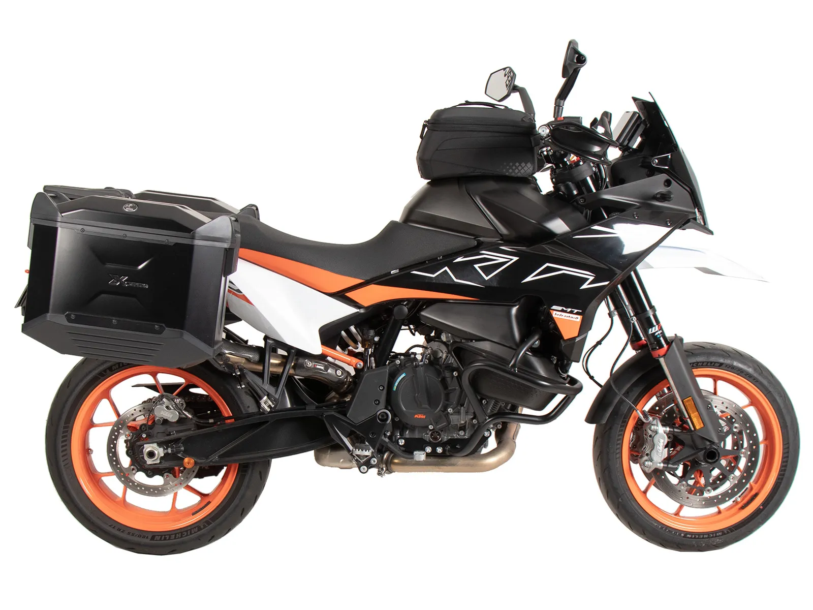 Side case carrier fixed black for KTM 890 SMT (2023-)