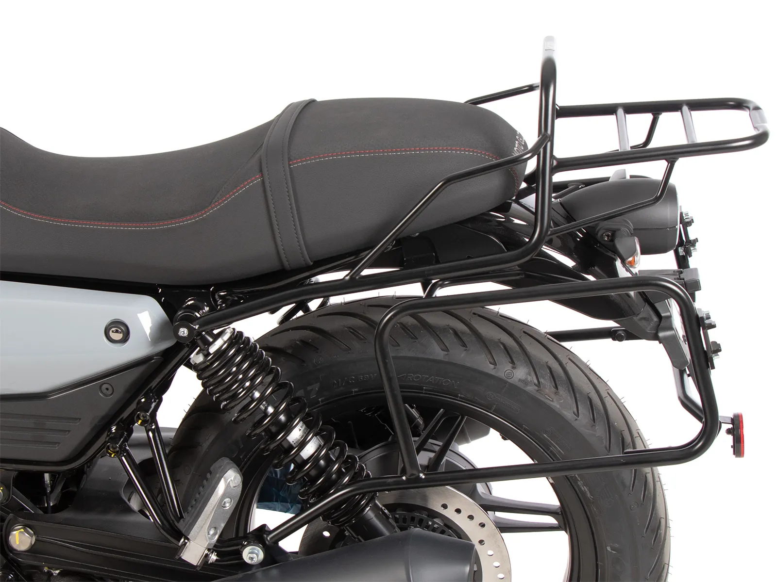Tubular luggage rack Topcaseträger black for Moto Guzzi V7 Stone (2025-)
