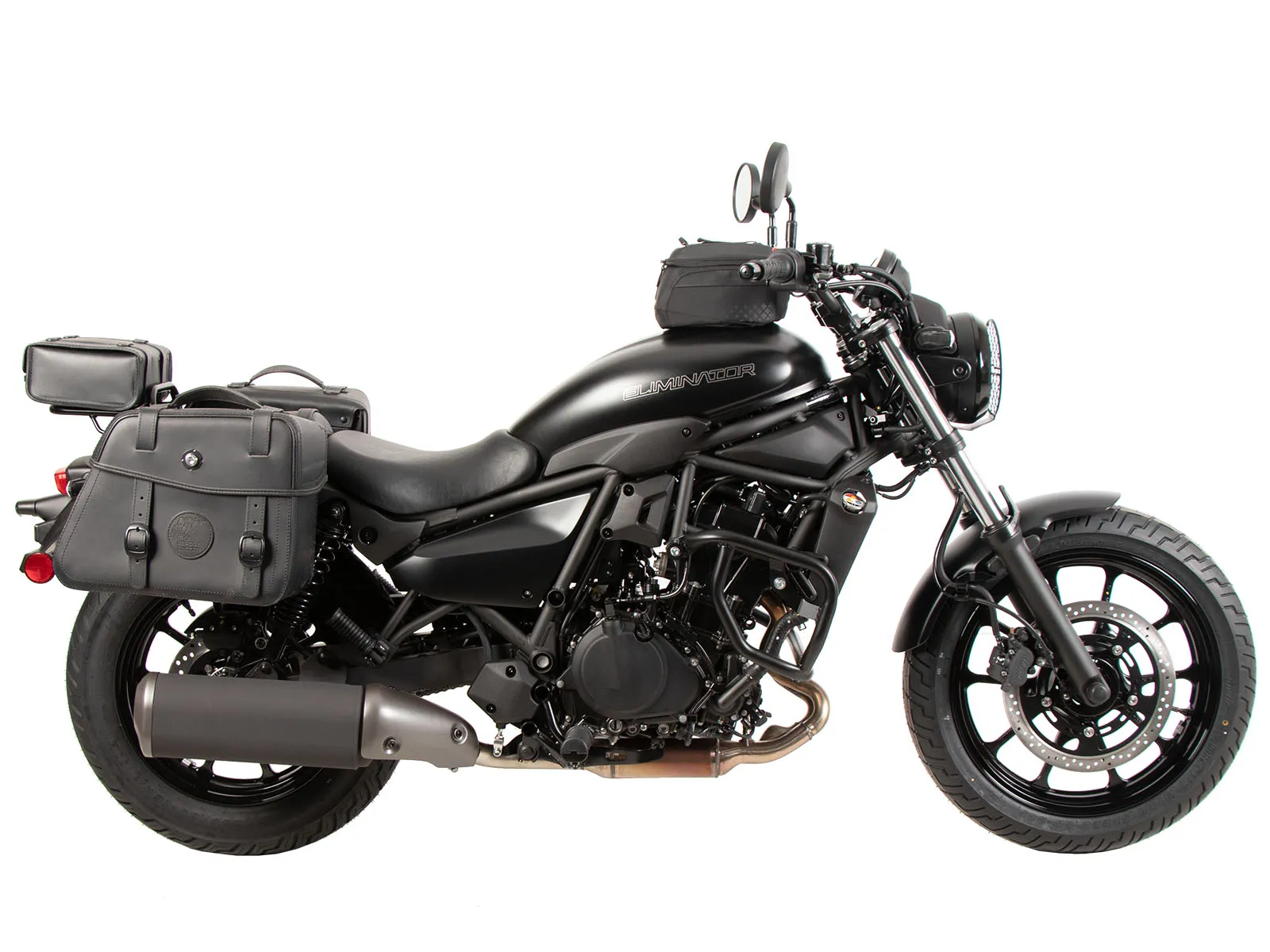 Tubular luggage rack black for Kawasaki Eliminator 500 (2024-)