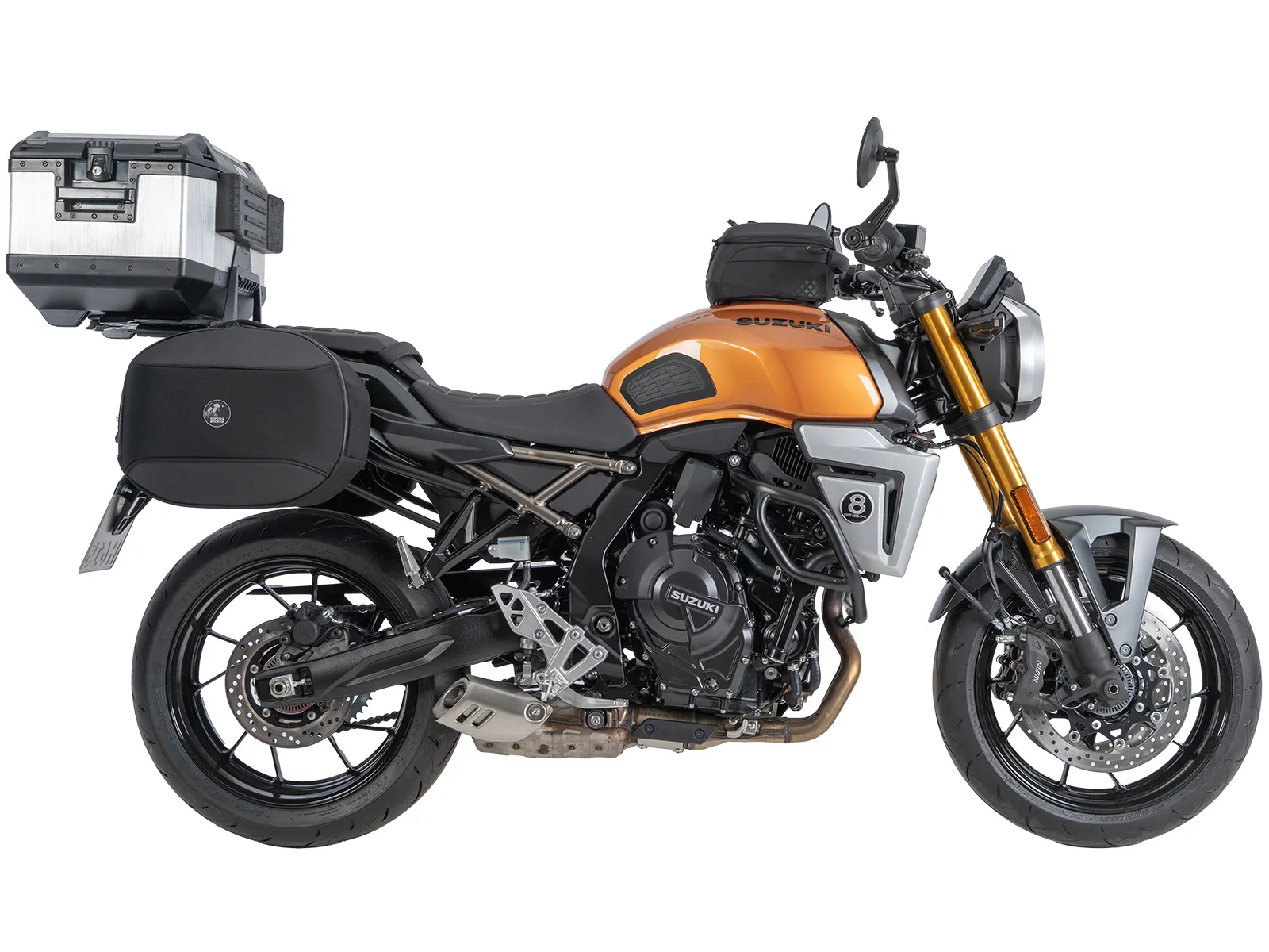 Easyrack top case carrier black for Suzuki GSX-8T (2025-)