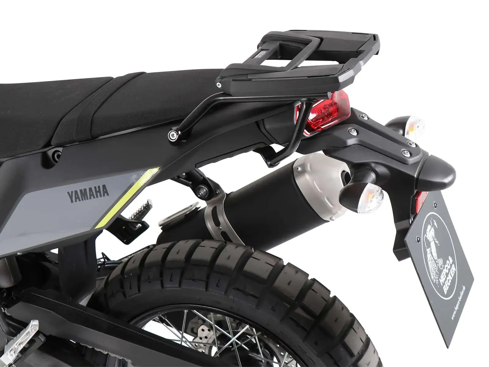 Easyrack top case carrier black for Yamaha Ténéré 700 World Raid (2022-2024) /World Rally (2023-2024)
