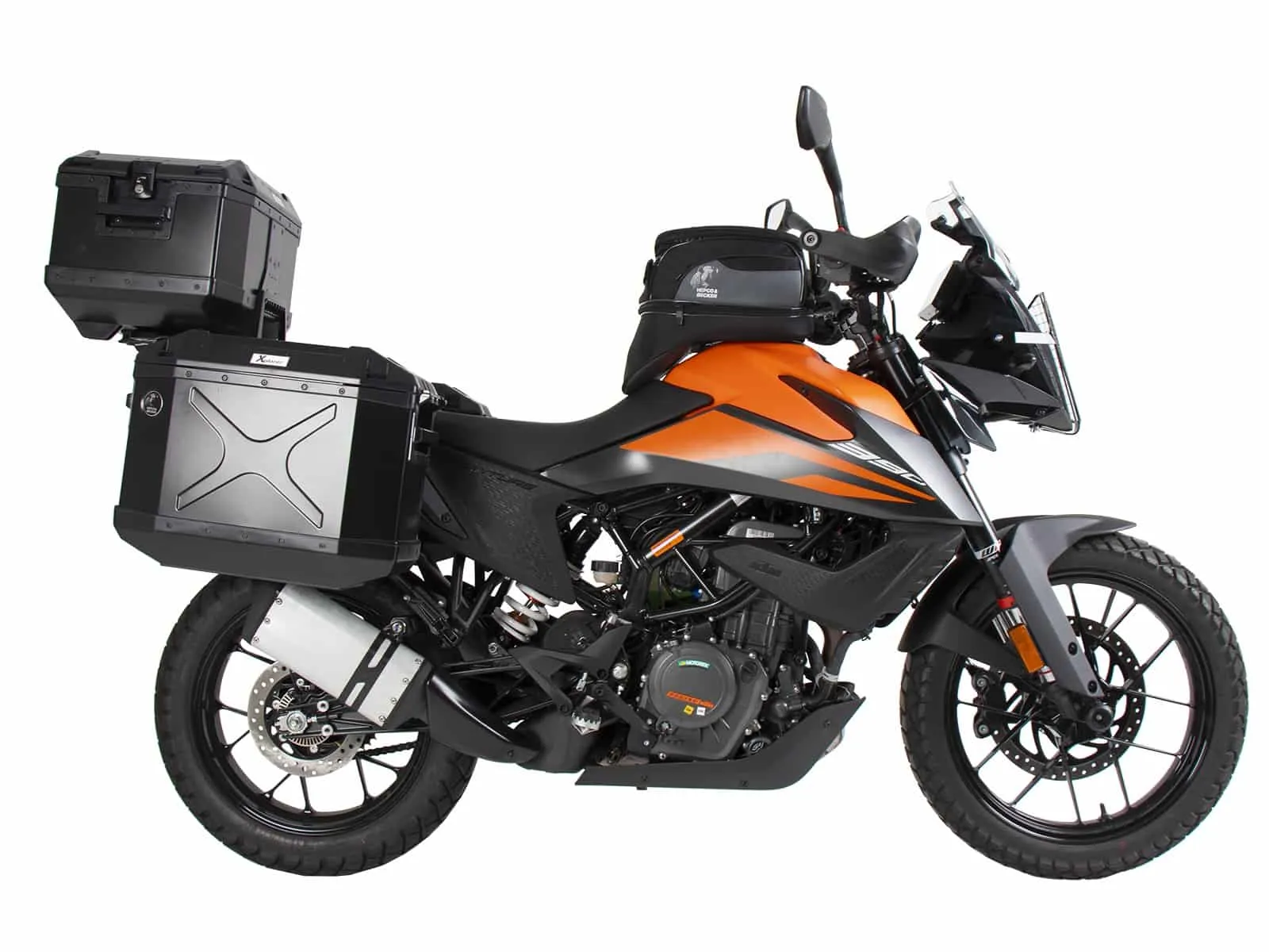 Easyrack top case carrier black for KTM 390 Adventure (2020-2024)