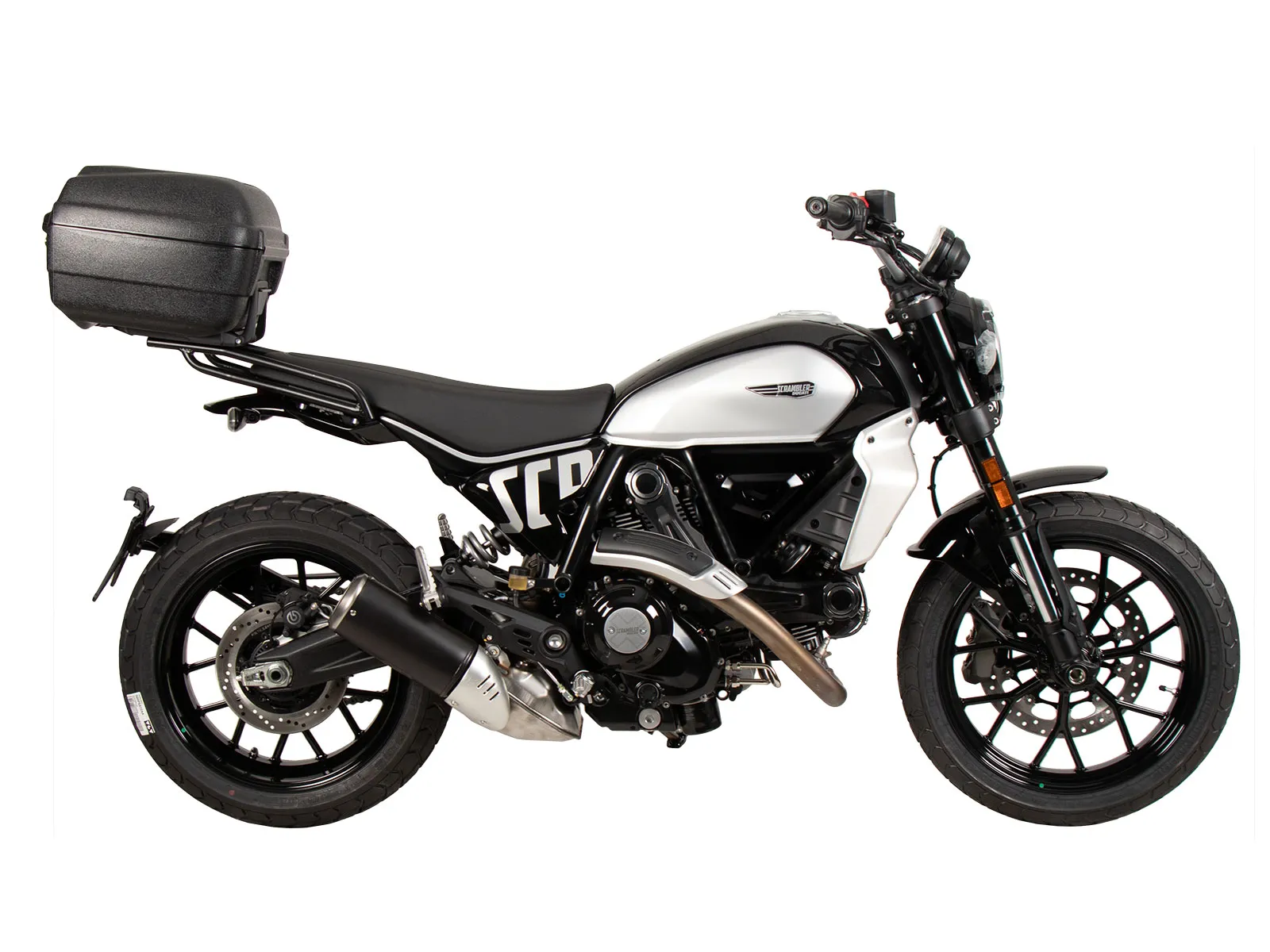 Easyrack top case carrier black for Ducati Scrambler 800 Icon / Dark (2023-)