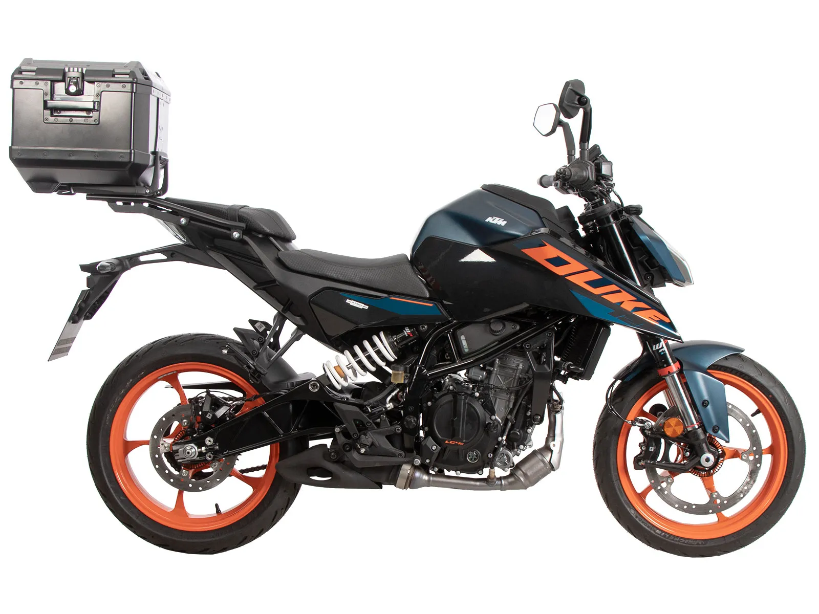 Easyrack top case carrier black for KTM 125 Duke (2024-)