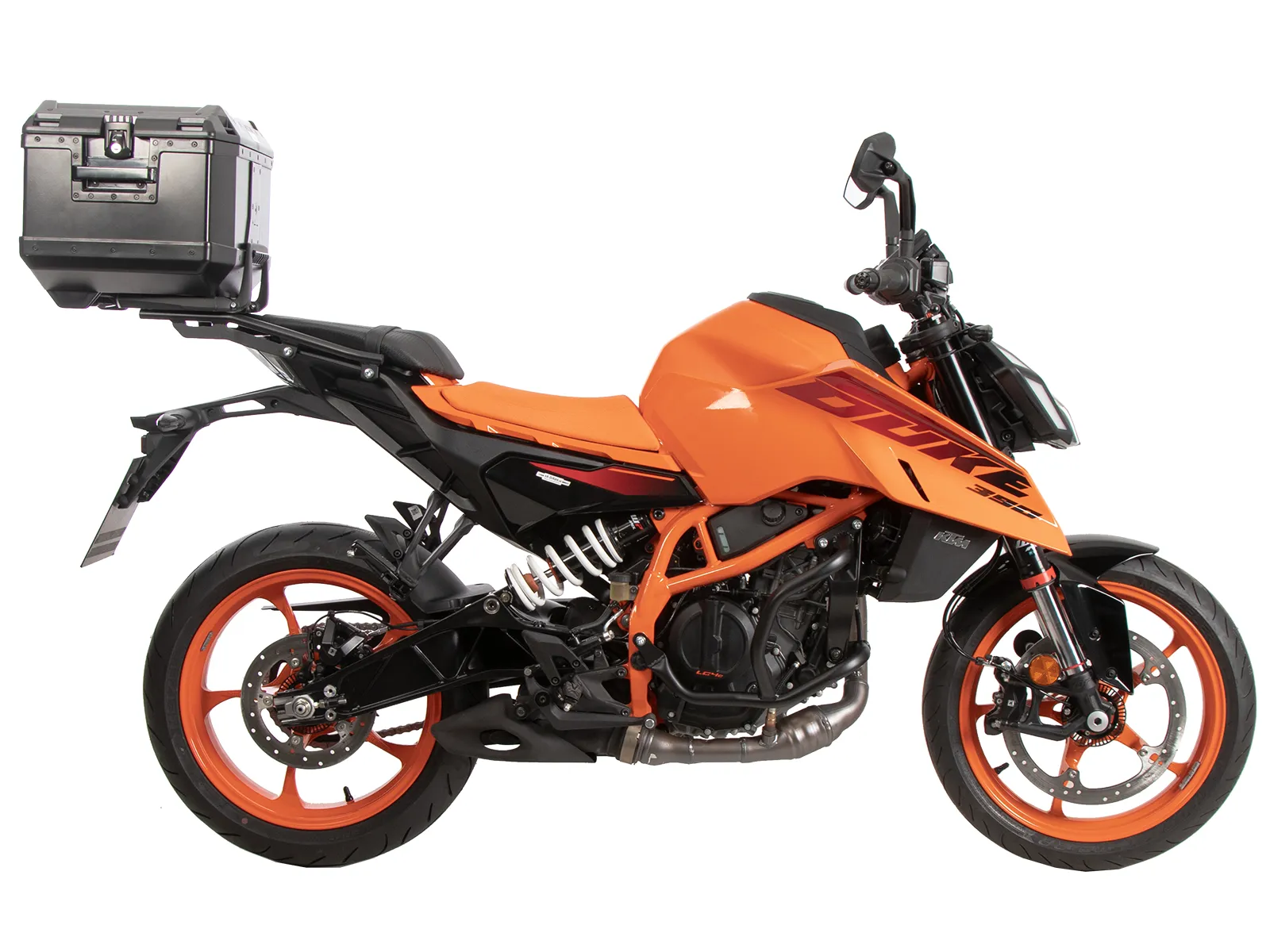 Easyrack top case carrier black for KTM 390 Duke (2024-)