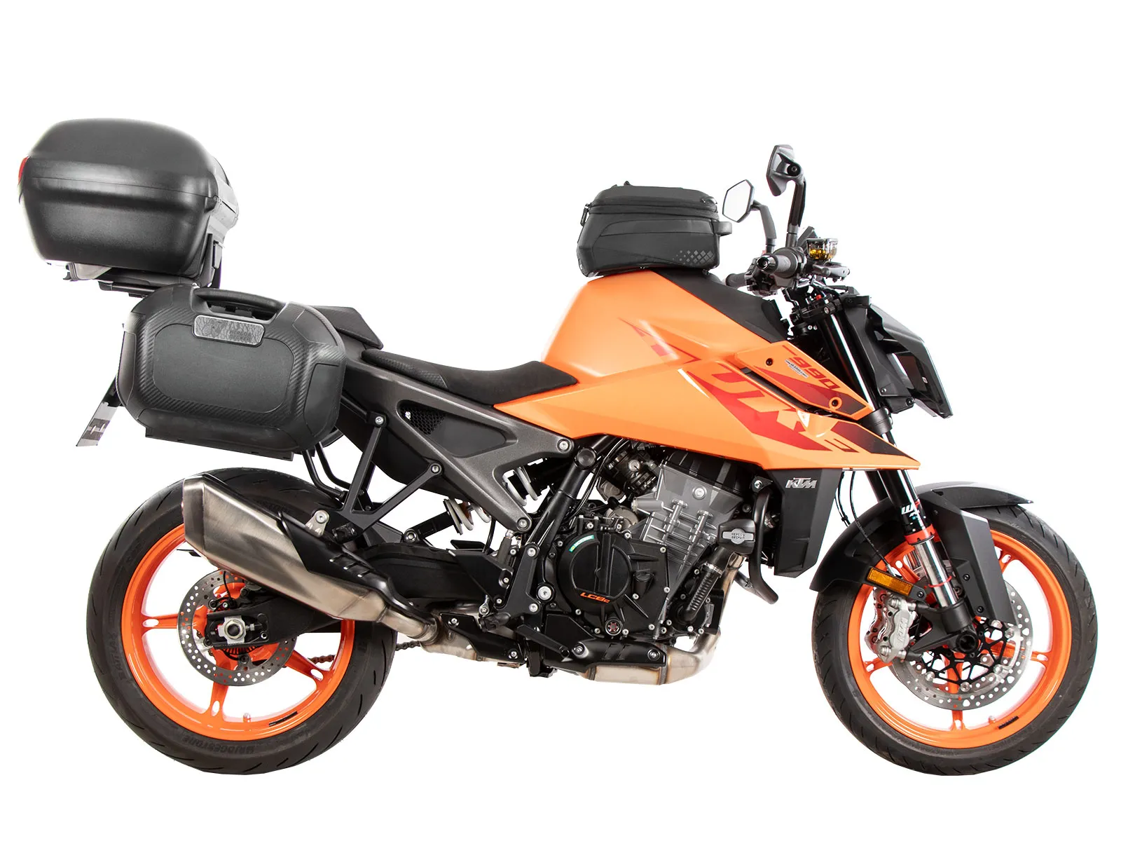 Easyrack top case carrier black for KTM 990 Duke / R (2024-)