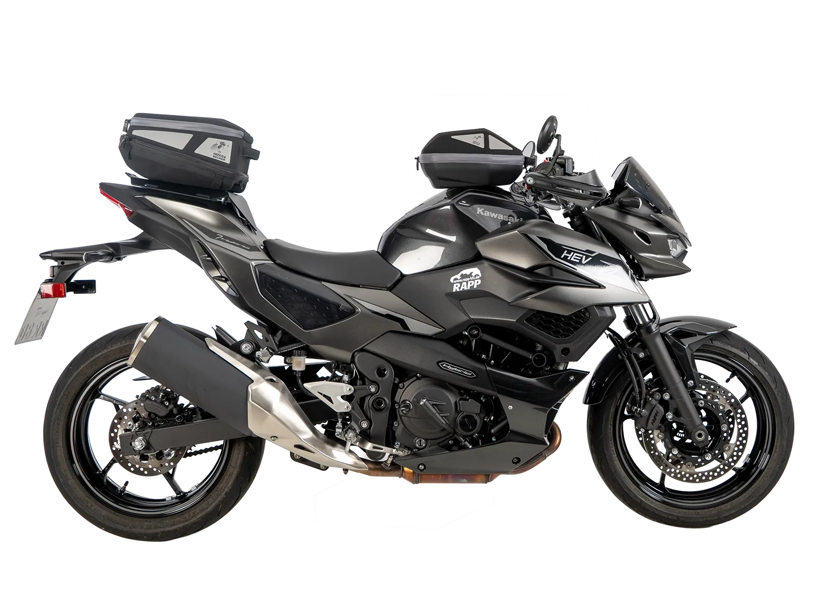Sport rack black for Kawasaki Z7 Hybrid (2024-)