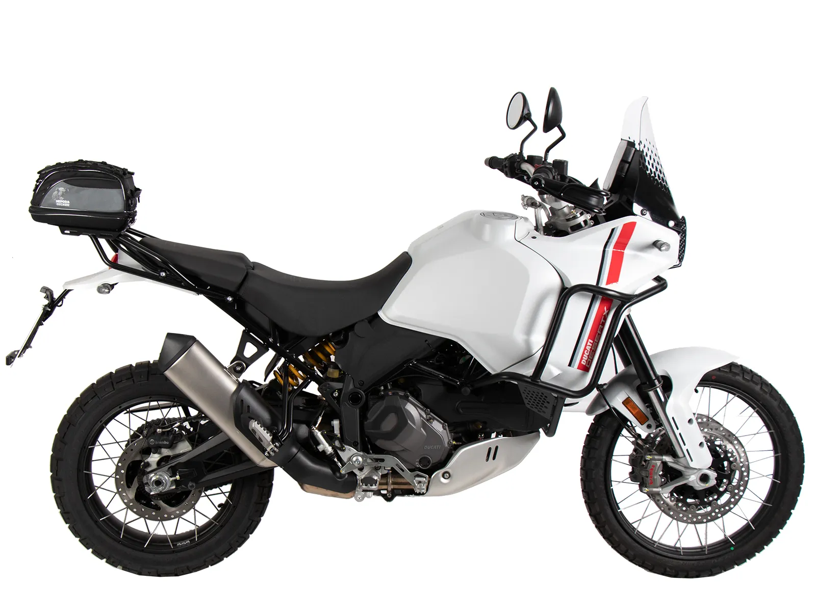 Smartrack rear carrier black for Ducati DesertX (2022-)
