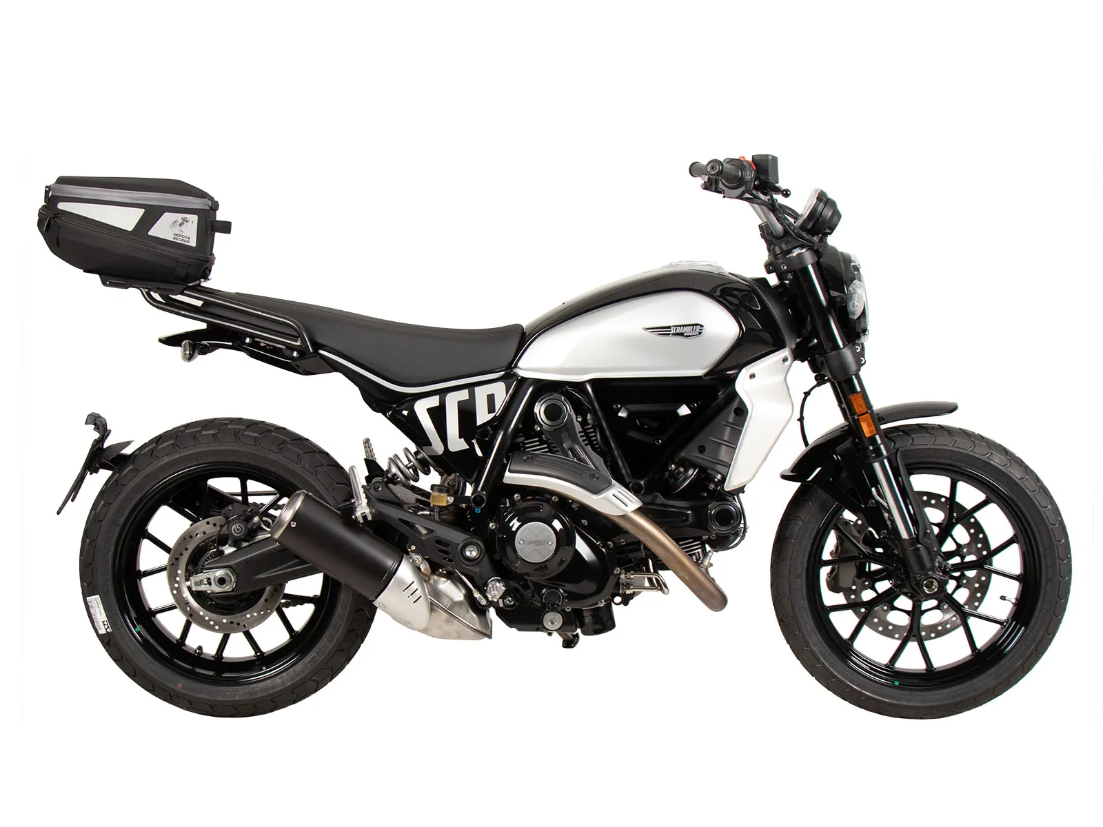 Smartrack rear carrier black for Ducati Scrambler 800 Icon / Dark (2023-)