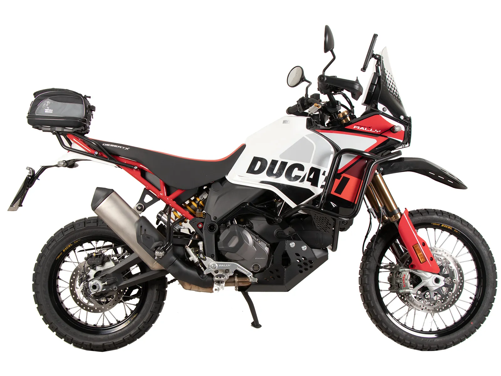 Smartrack rear carrier black for Ducati DesertX Rally (2024-)