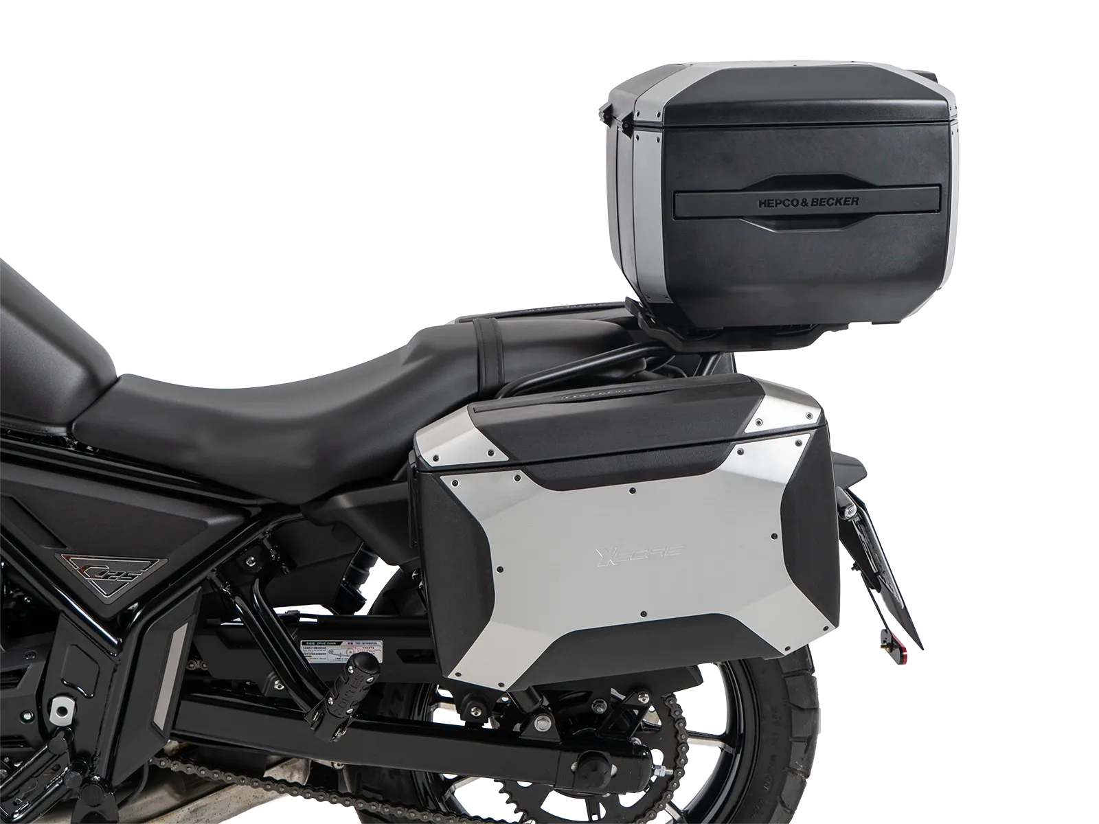 Smartrack rear carrier black for Zontes 125-C2 (2025-)