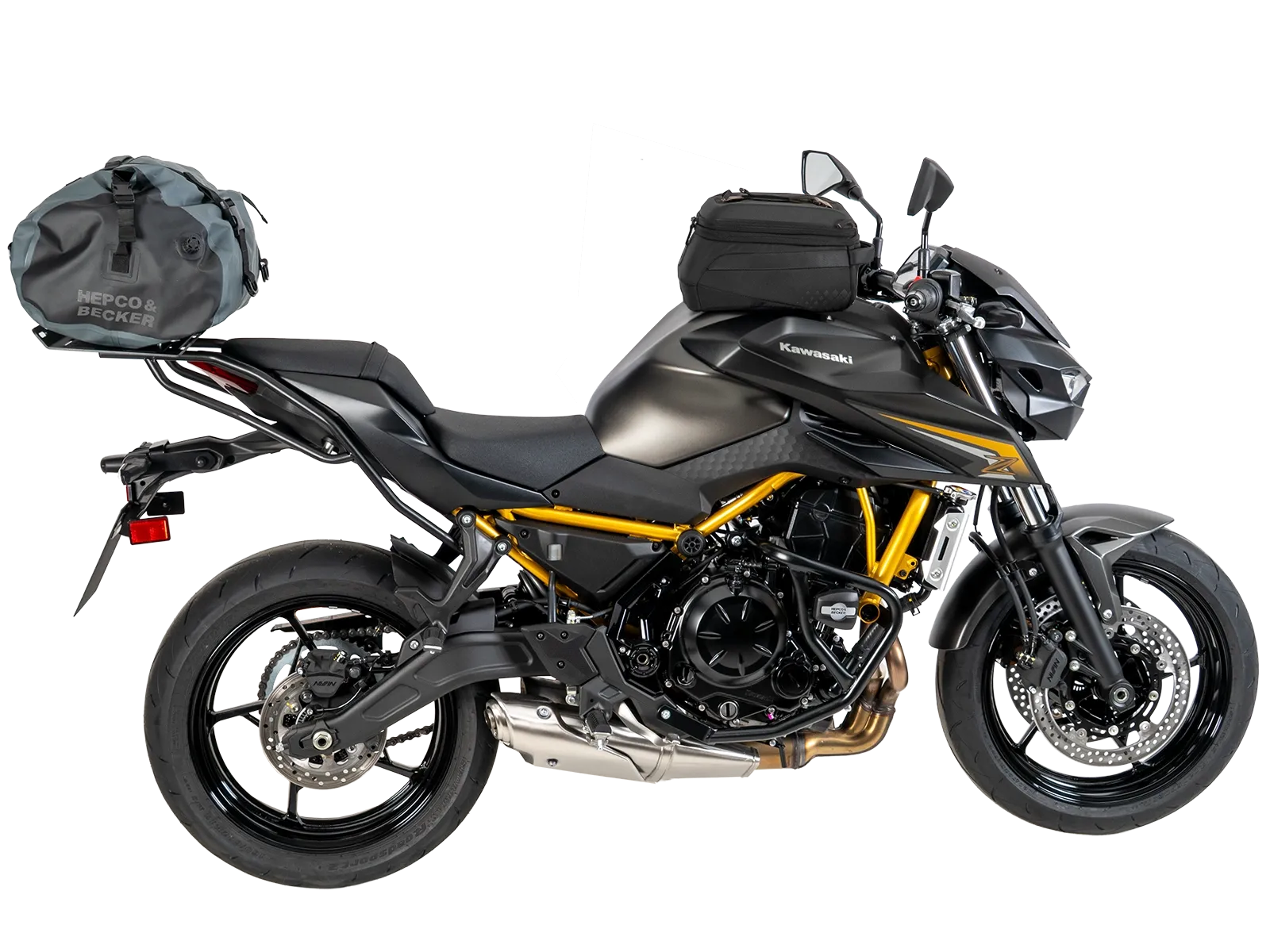 Luggage rack extension black for Kawasaki Z 650 S (2026-)