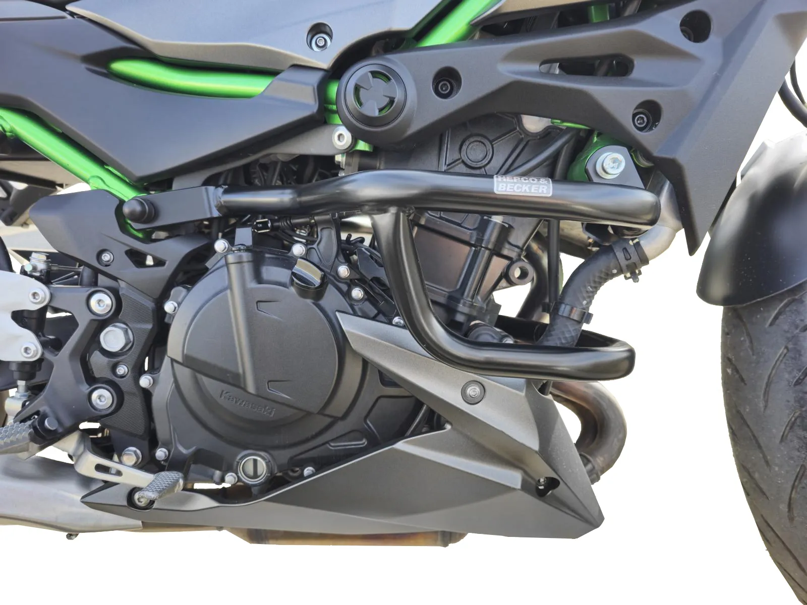 Engine guard black for Kawasaki Z 500 / SE (2024-)