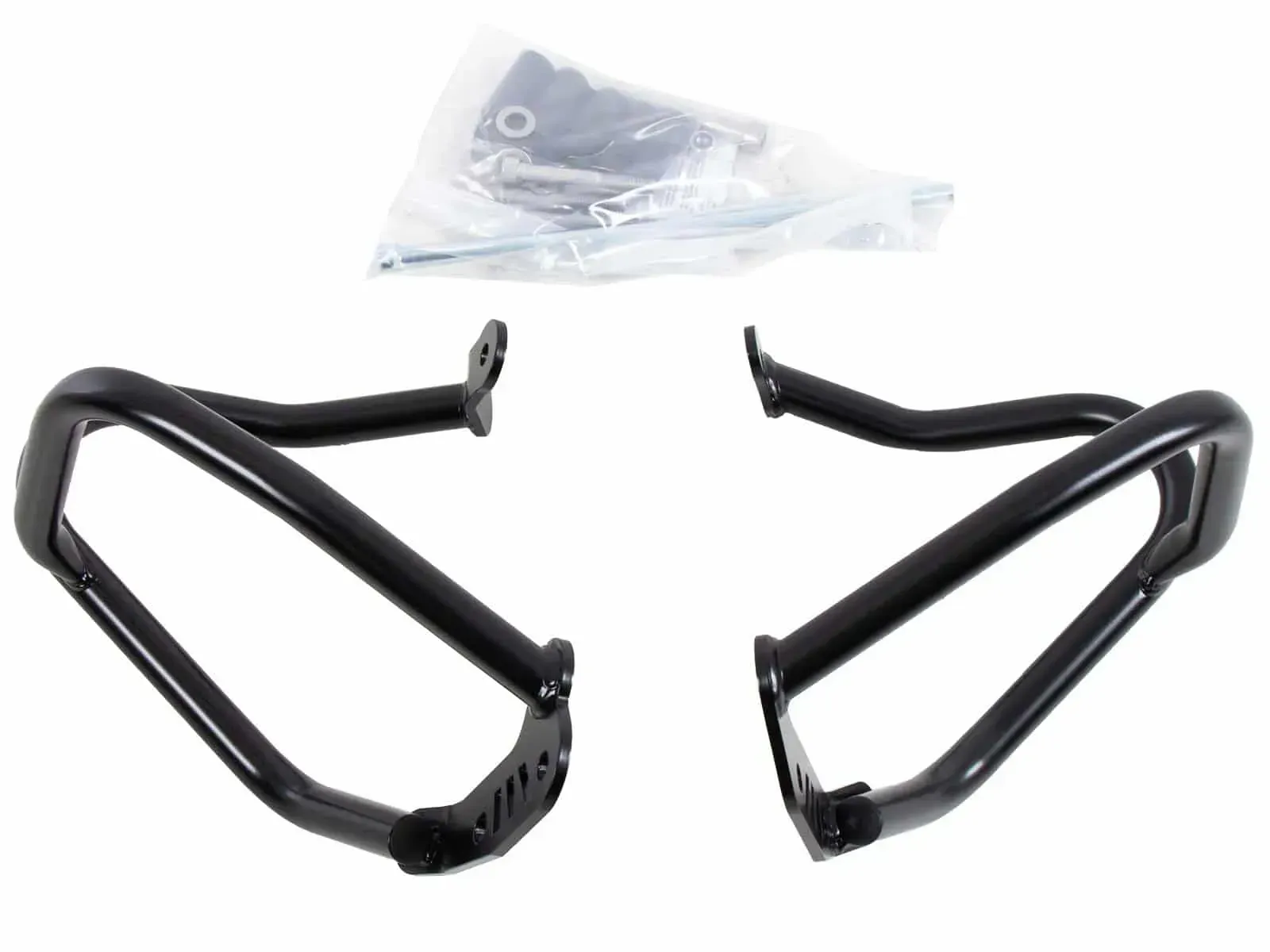 Black engine guard for BMW R nineT Pure (2017-2023)