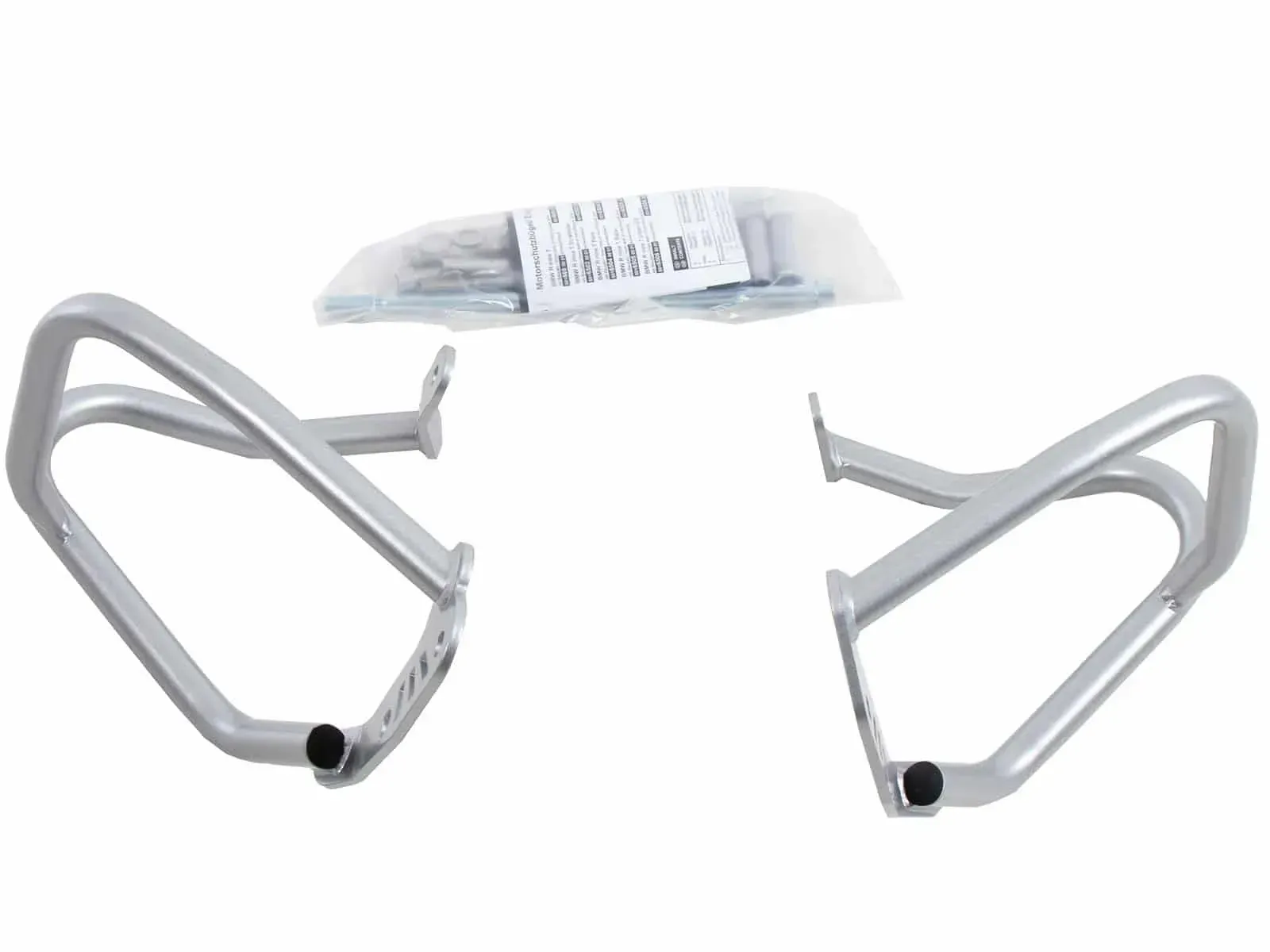 Silver engine guard for BMW R nineT Pure (2017-2023)