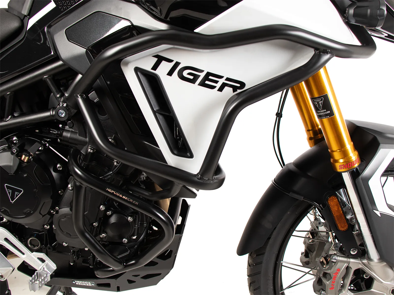 Engine guard black for Triumph Tiger 900 Rally Pro (2024-)