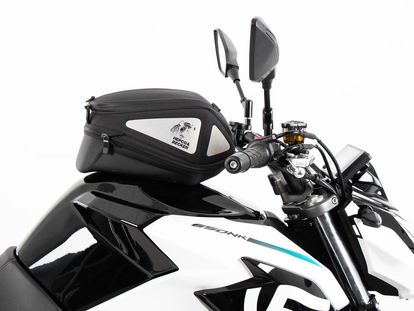 BASIC tank ring incl. tank bag lock unit for CF MOTO 650 NK (2016-2024)