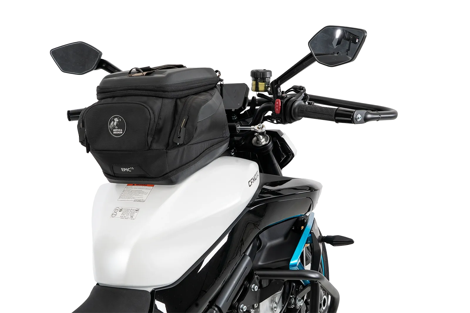BASIC tank ring incl. tank bag lock unit for CF MOTO 675 NK (2025-)