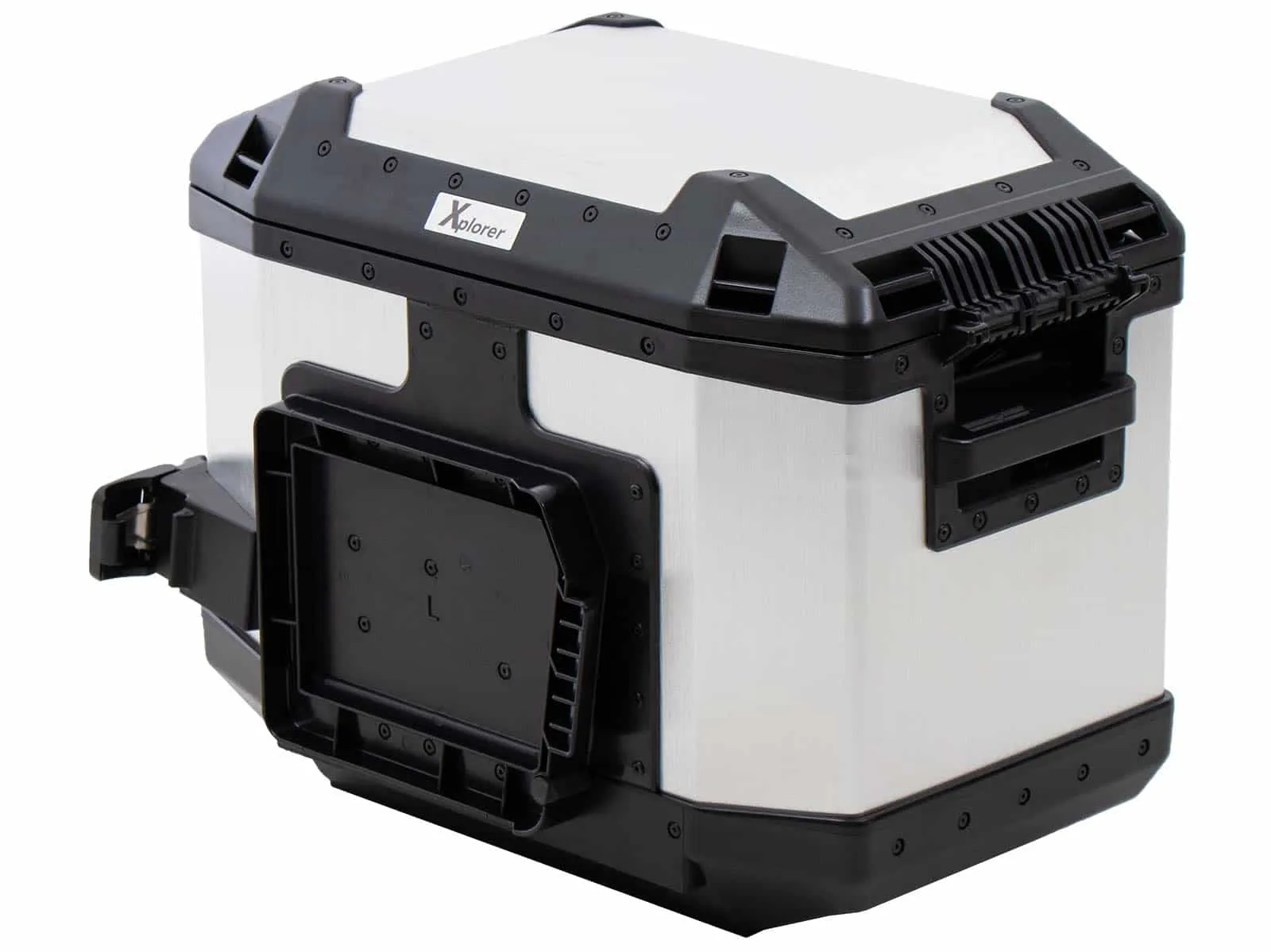 Xplorer 40 left silver for cutout carrier