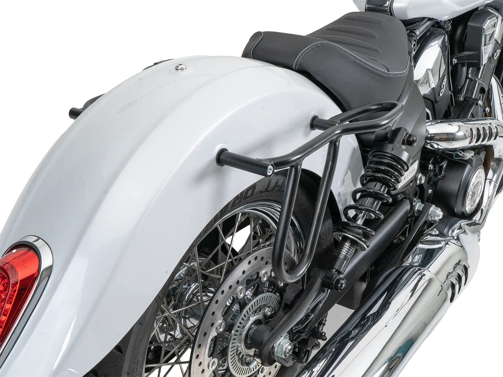 Leatherbag tube carrier Cutout for Indian Scout Classic (2025-)