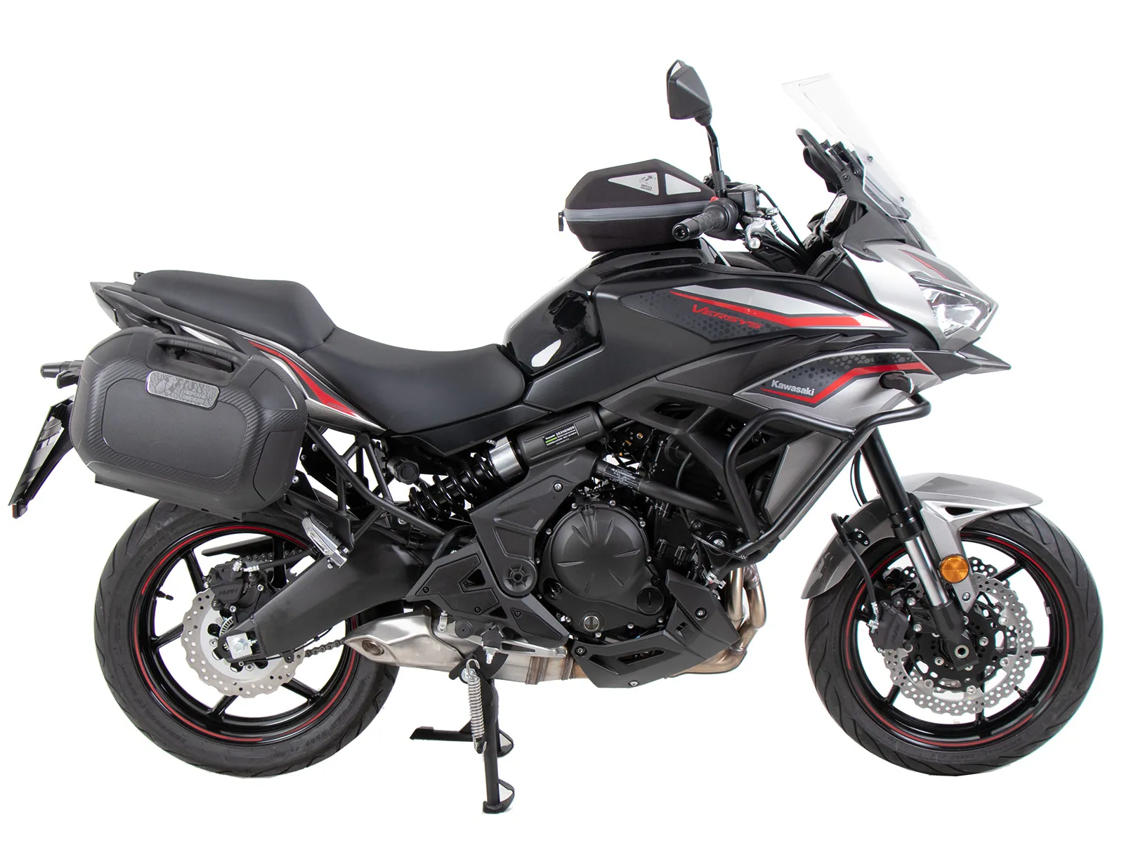 C-Bow side carrier black for Kawasaki Versys 650 (2022-)