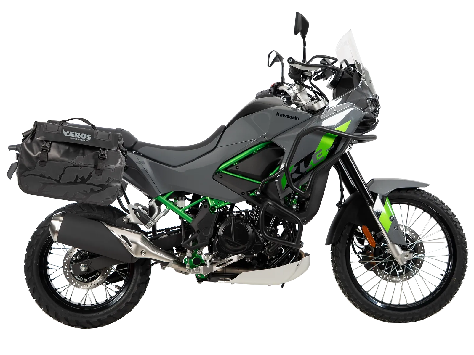 C-Bow side carrier black for Kawasaki KLE 500 / SE (2026-)