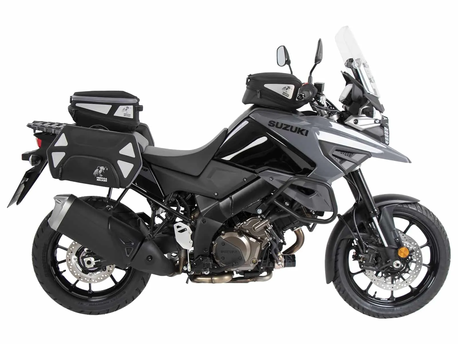 C-Bow side carrier black for Suzuki V-Strom 1050 (2020-2022)
