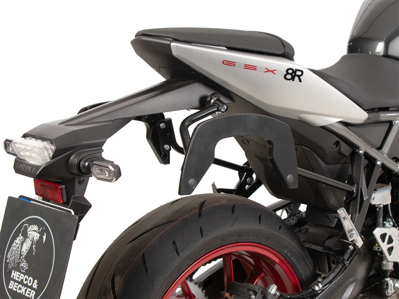C-Bow side carrier black for Suzuki GSX-8R (2024-)