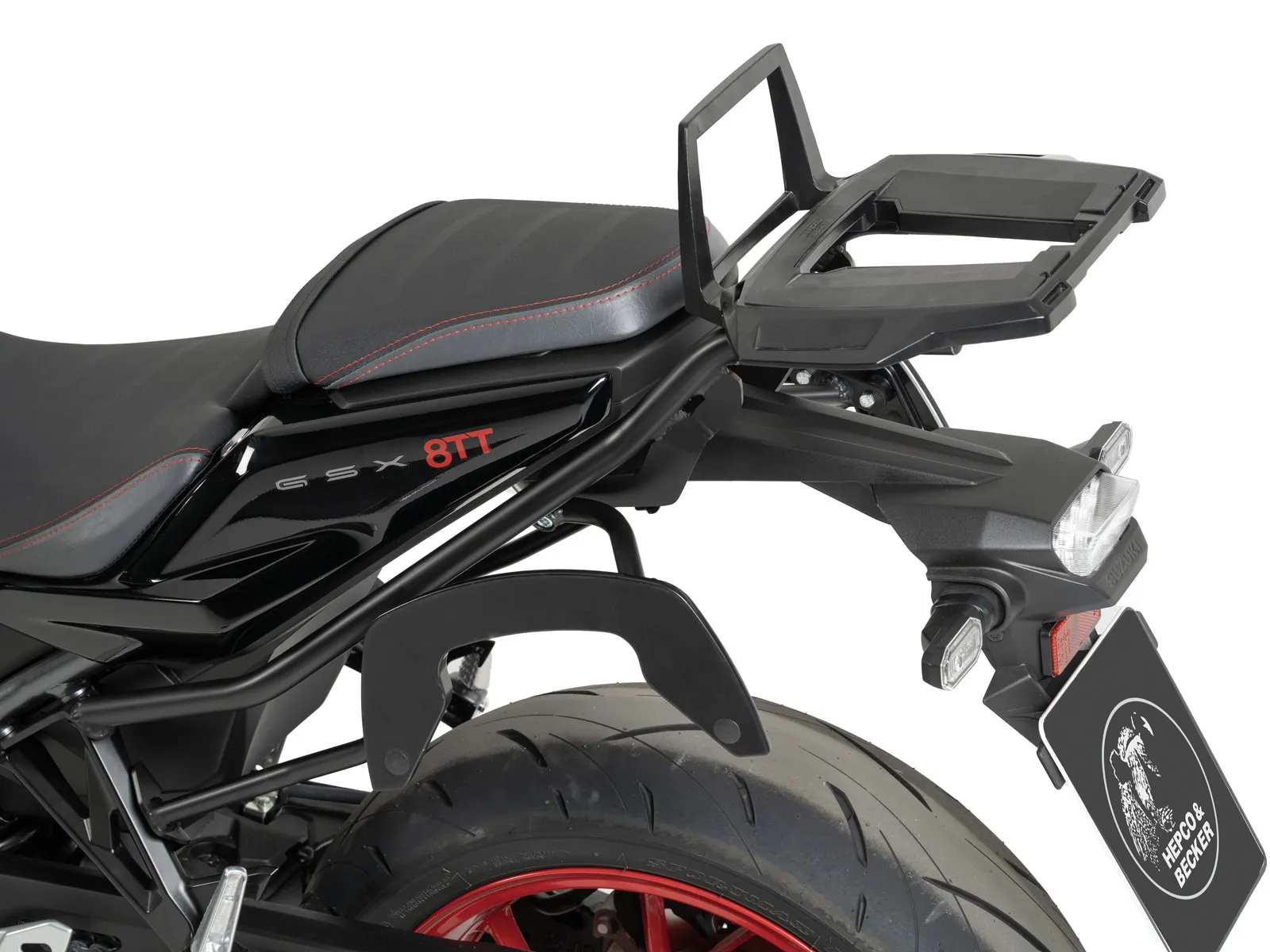 C-Bow side carrier black for Suzuki GSX-8TT (2025-)