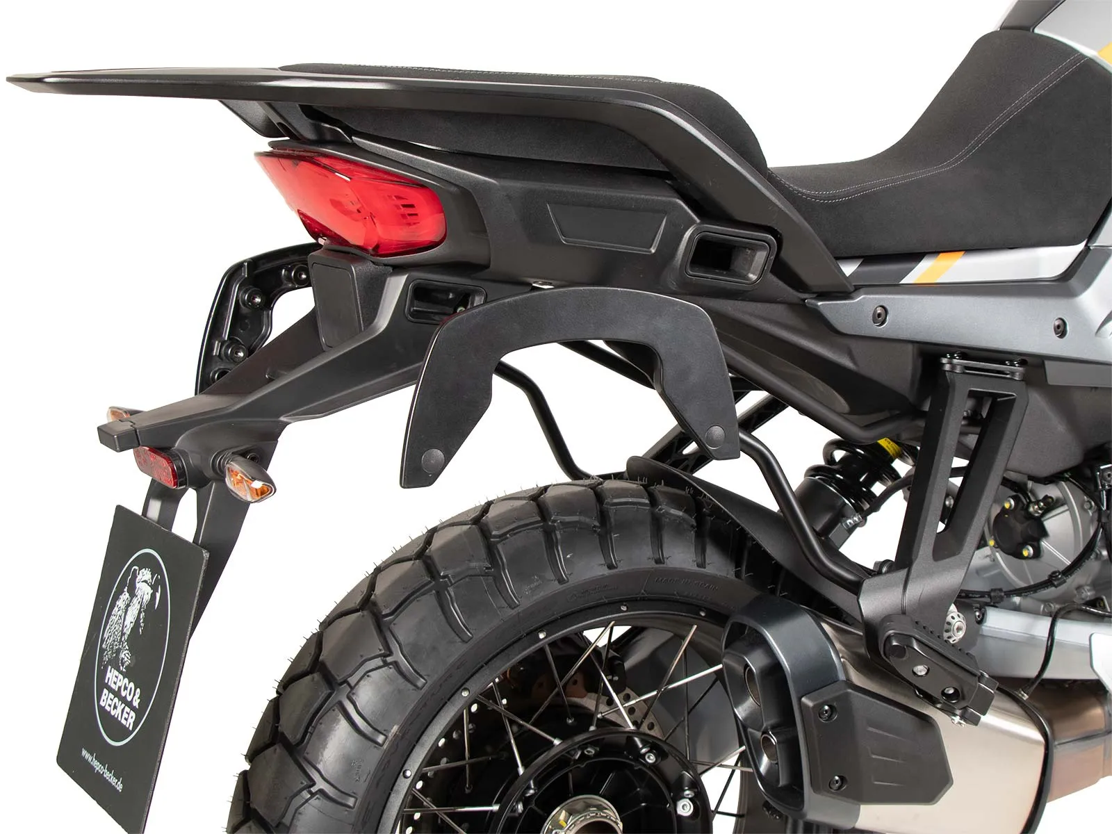 C-Bow side carrier black for Moto Guzzi Stelvio (2024-)