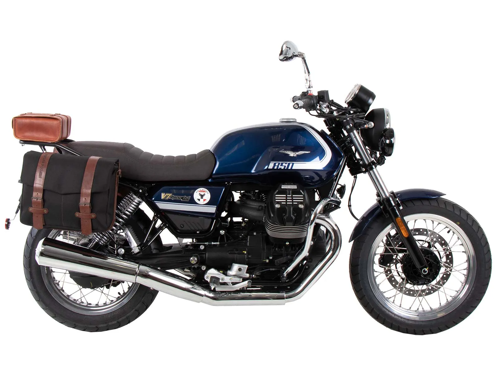 C-Bow side carrier chrome for Moto Guzzi V7 Special (2025-)